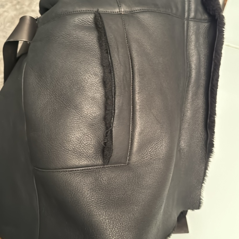 SALE‼️Gucci Leather Coat - Picture 14 of 17